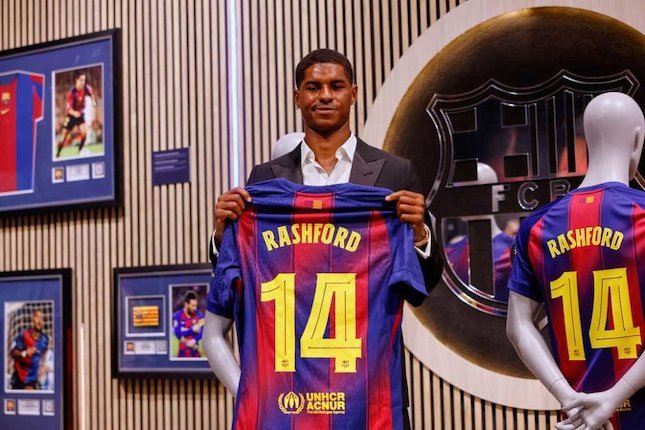 Barcelona Sukses Daftarkan Marcus Rashford di La Liga